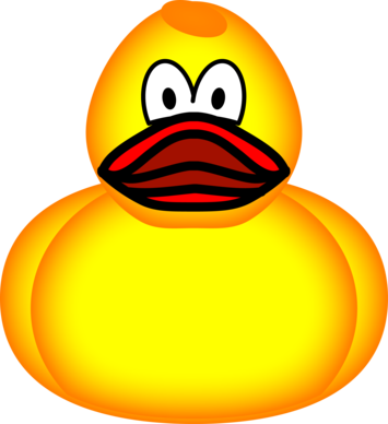 Plastic eendje emoticon
